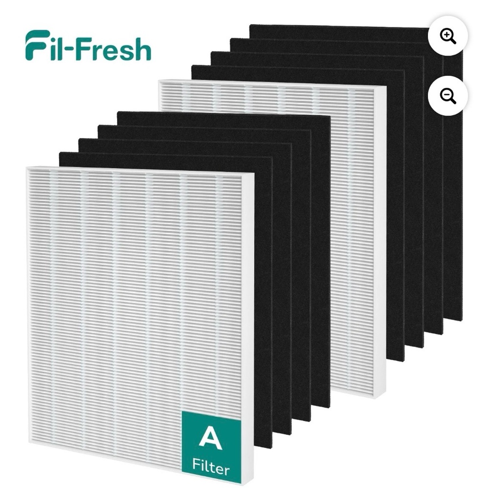 Fil fresh 2 Pack 115115 Replacement Filter A for Winix C535, 5300-2, 5300, 6300,